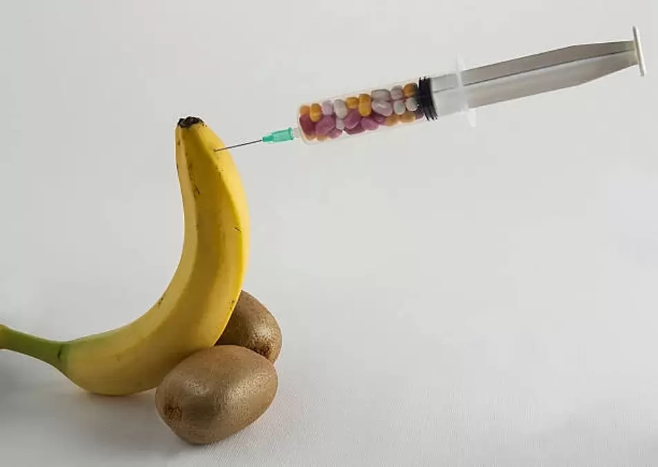 méadú bod injectable ar an sampla de banana